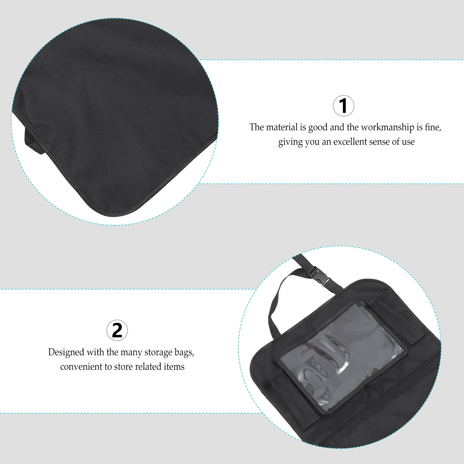 Car Trunk Organizer Foldable Storage Box - Organizador para o banco do carro,