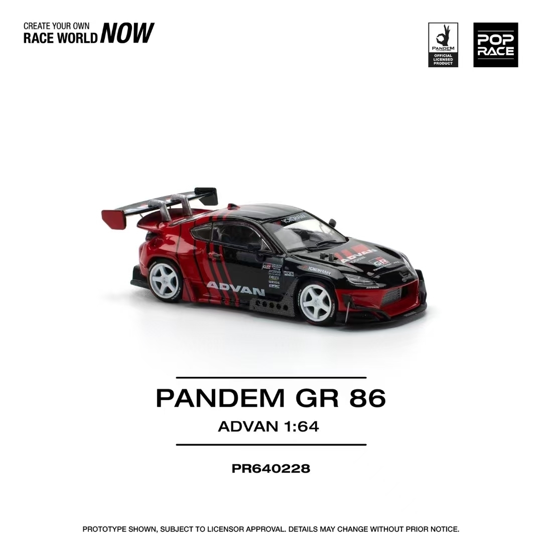 POP Race 1:64 Pandem GR86 ZN8  - Car Care avaliação e preço