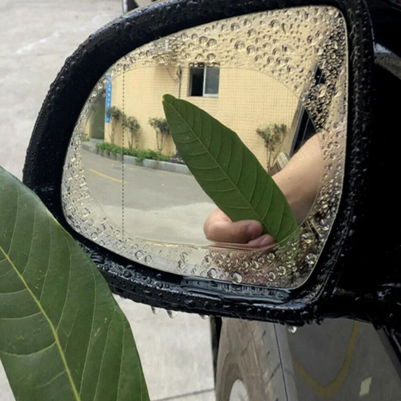 2/4 unidades de película prote - Anti Glare Car Rearview Mirror Film avaliação e preço