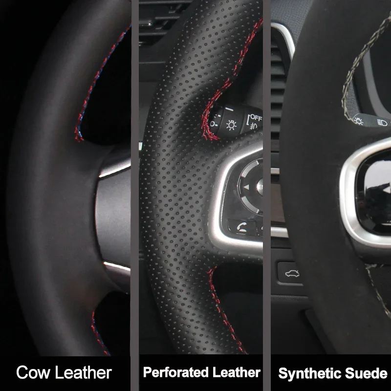 Capa de Volante de Carro em Co - Car Steering Wheel Cover Anti Slip Breathable avaliação e preço