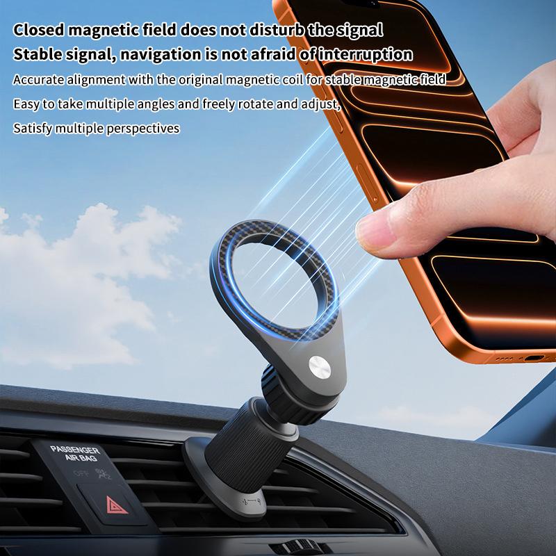 Novo Suporte Magnético de Fibr - Magnetic Phone Holder For Car Vent avaliação e preço