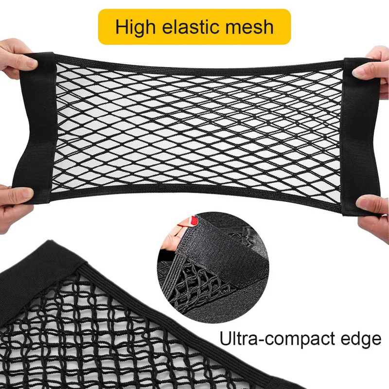 Rede elástica para assento tra - Car Trunk Organizer Foldable Storage Box avaliação e preço