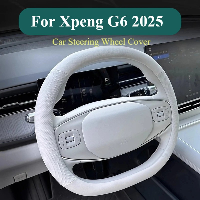 Para xpeng g6 2025 capa de vol - Car Steering Wheel Cover Anti Slip Breathable avaliação e preço