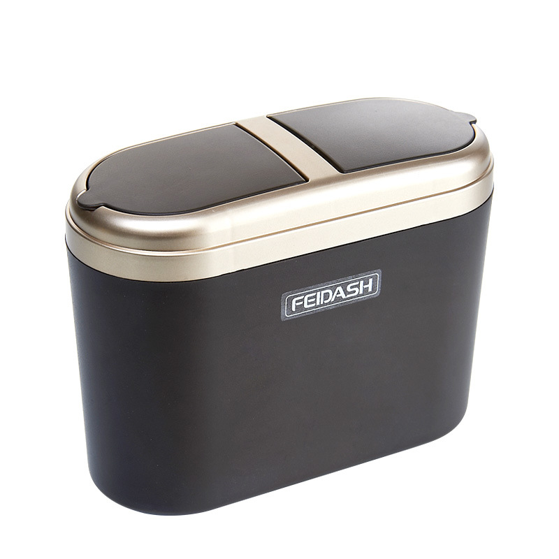Caixa de armazenamento de carr - Waterproof Car Trash Can With Lid avaliação e preço