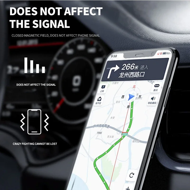 Suporte Magnético para Celular - Magnetic Phone Holder For Car Vent avaliação e preço