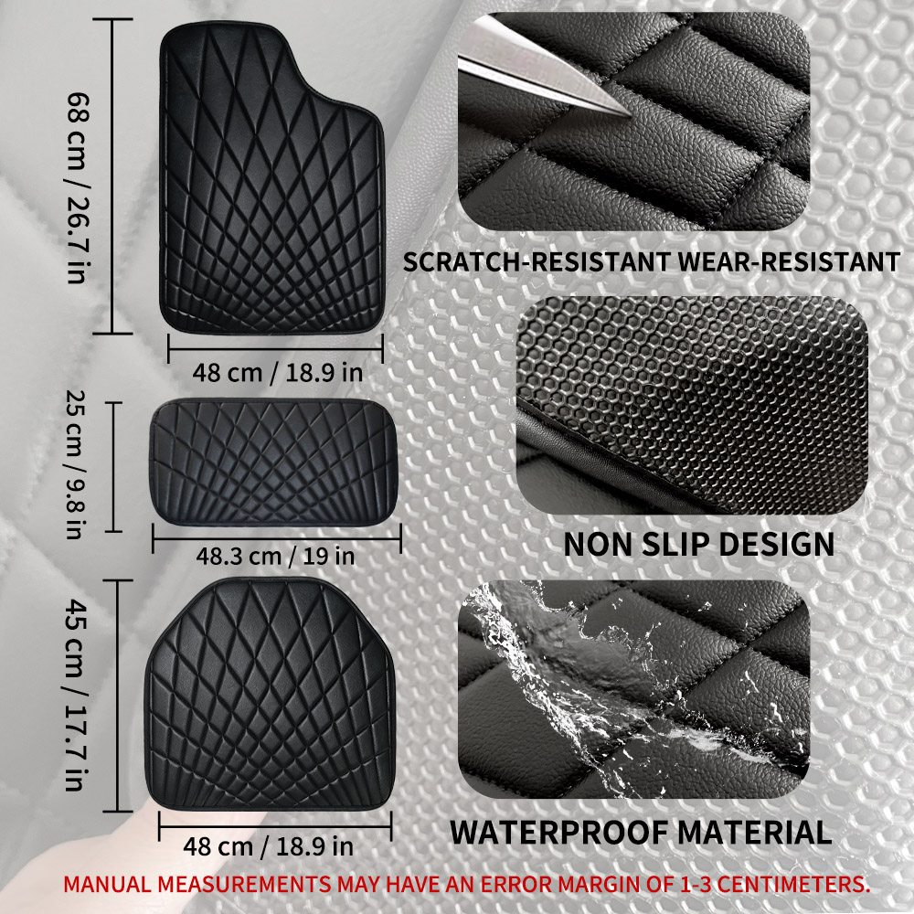 CAR PASS Tapetes de Carro Univ - Car Floor Mats Universal Waterproof Leather avaliação e preço