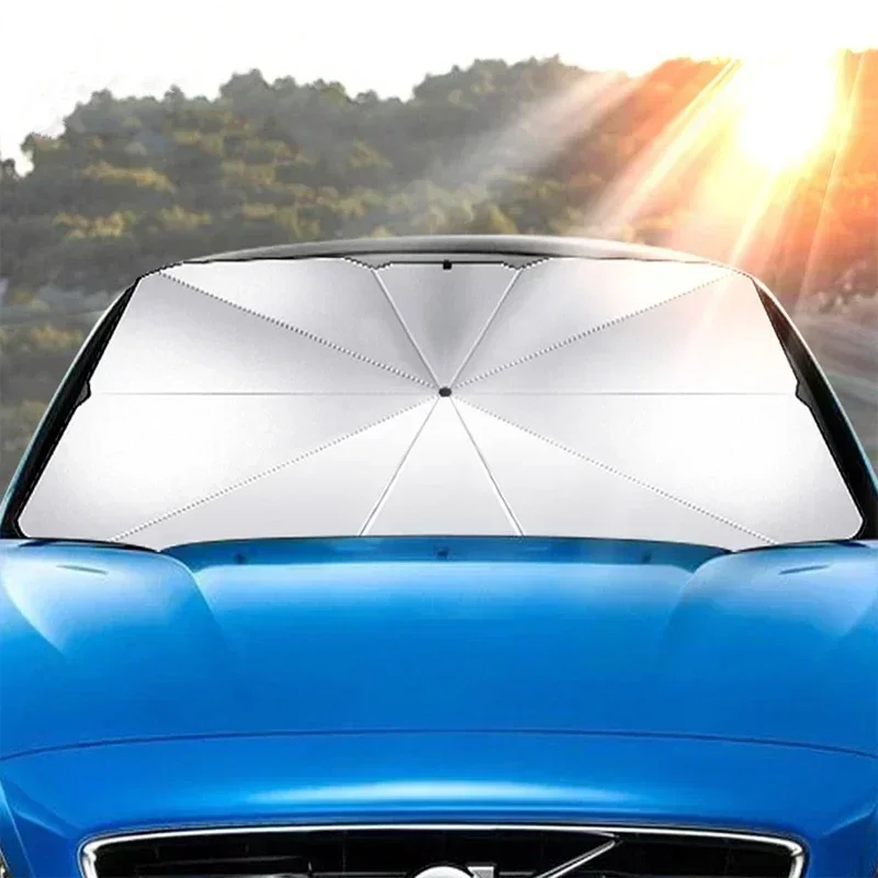 Sombrinha para Carro, Protetor - Car Sunshade Windshield Umbrella Foldable avaliação e preço