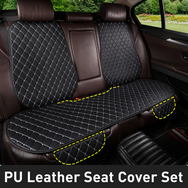 Capas de Assento de Carro em C - Leather Car Seat Covers Full Set Universal avaliação e preço