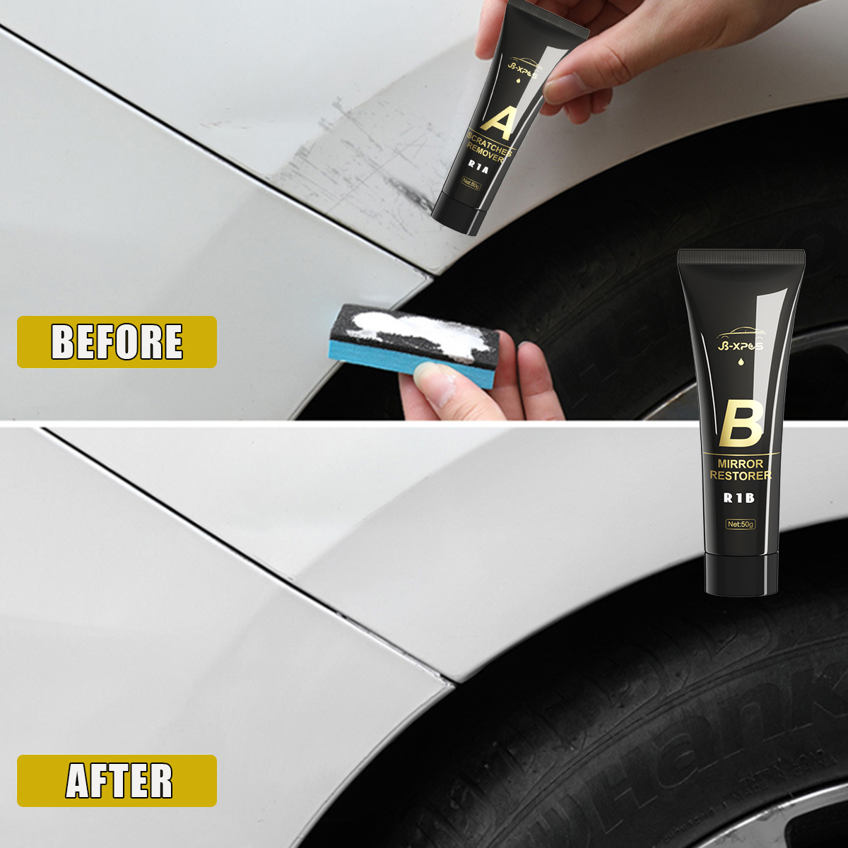 Removedor de arranhões de carr - Car Scratch Repair Polishing Wax Paste avaliação e preço