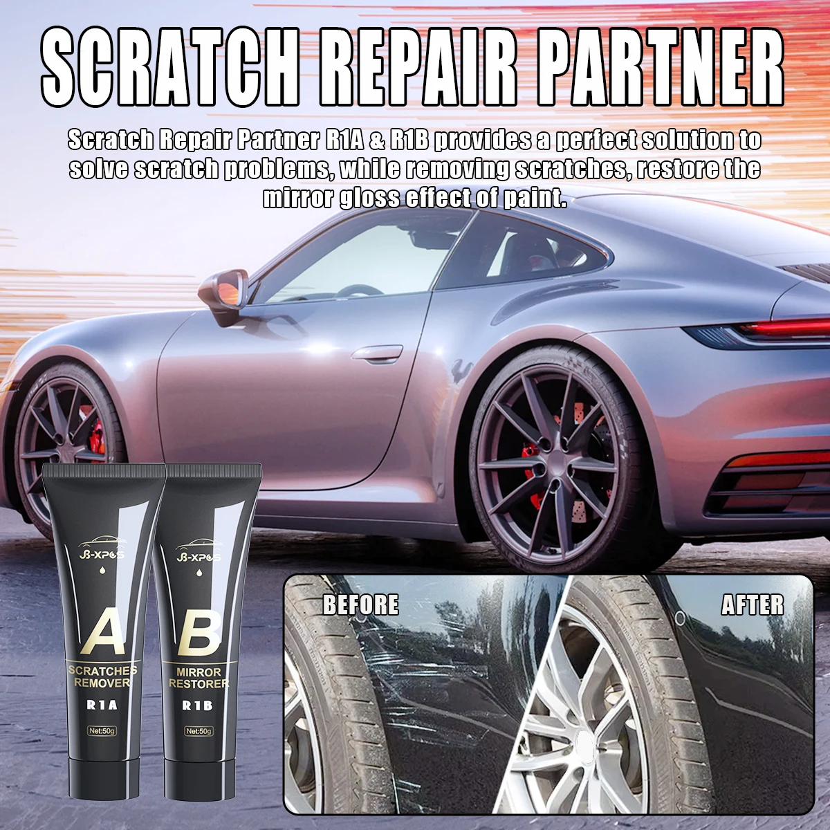 Removedor de arranhões de carr - Car Scratch Repair Polishing Wax Paste avaliação e preço