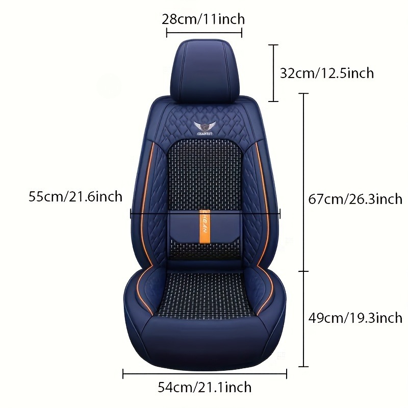 Para jetour t2 dacia jogger ex - Leather Car Seat Covers Full Set Universal avaliação e preço