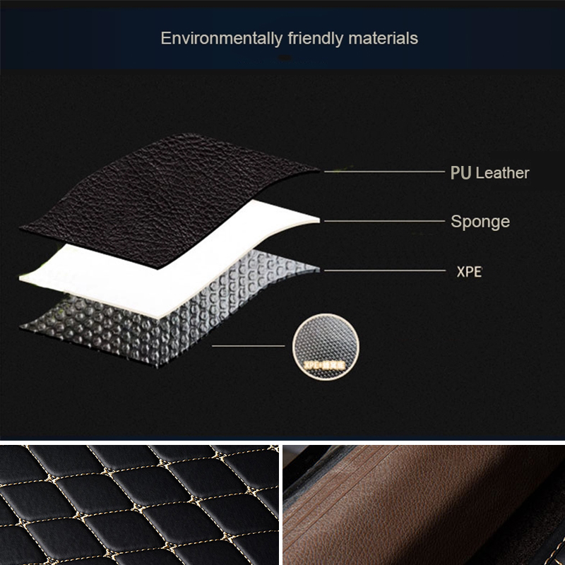 Tapetes de Carro Kcimo 5 Peças - Car Floor Mats Universal Waterproof Leather avaliação e preço