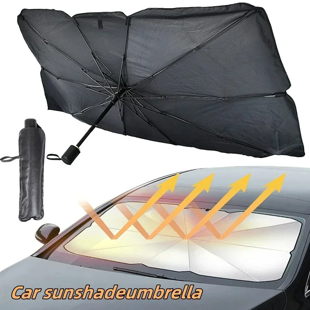 Sombrinha para Para-brisa de C - Car Sunshade Windshield Umbrella Foldable avaliação e preço