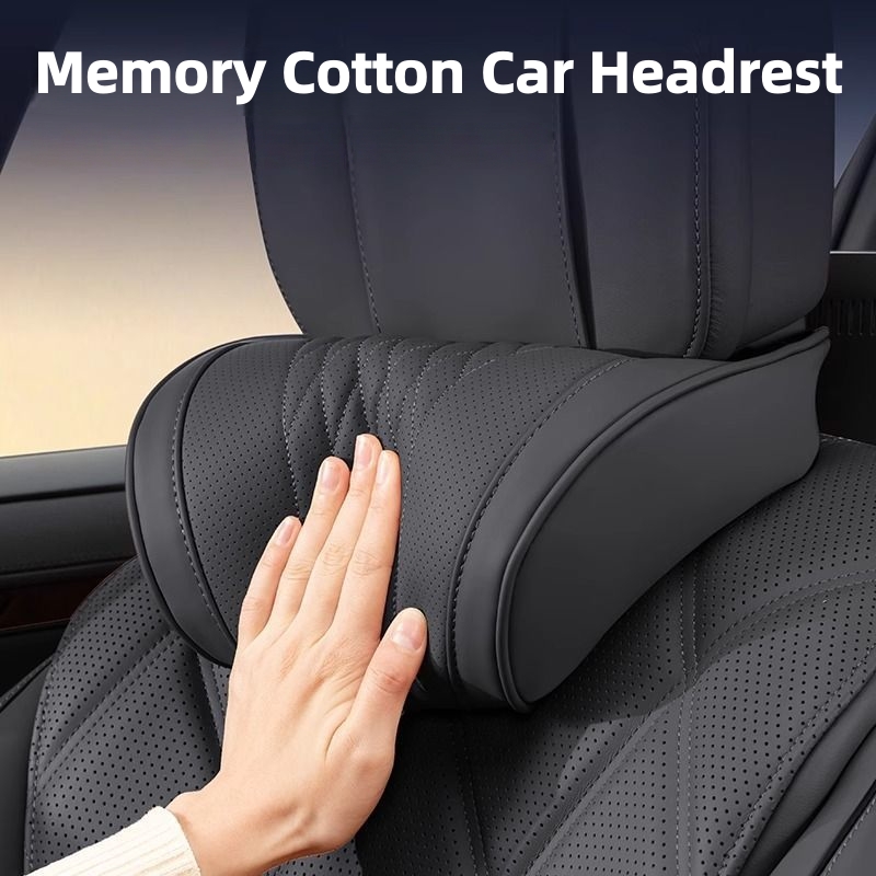 Almofada luxuosa do encosto de - Memory Foam Car Neck Pillow Lumbar Support avaliação e preço