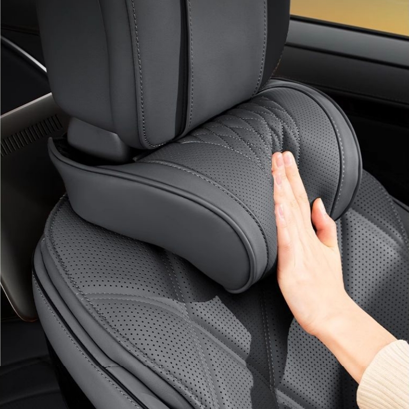 Almofada luxuosa do encosto de - Memory Foam Car Neck Pillow Lumbar Support avaliação e preço