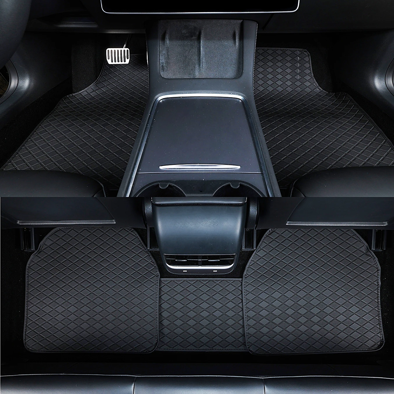 Tapetes para o chão do carro,  - Car Floor Mats Universal Waterproof Leather avaliação e preço