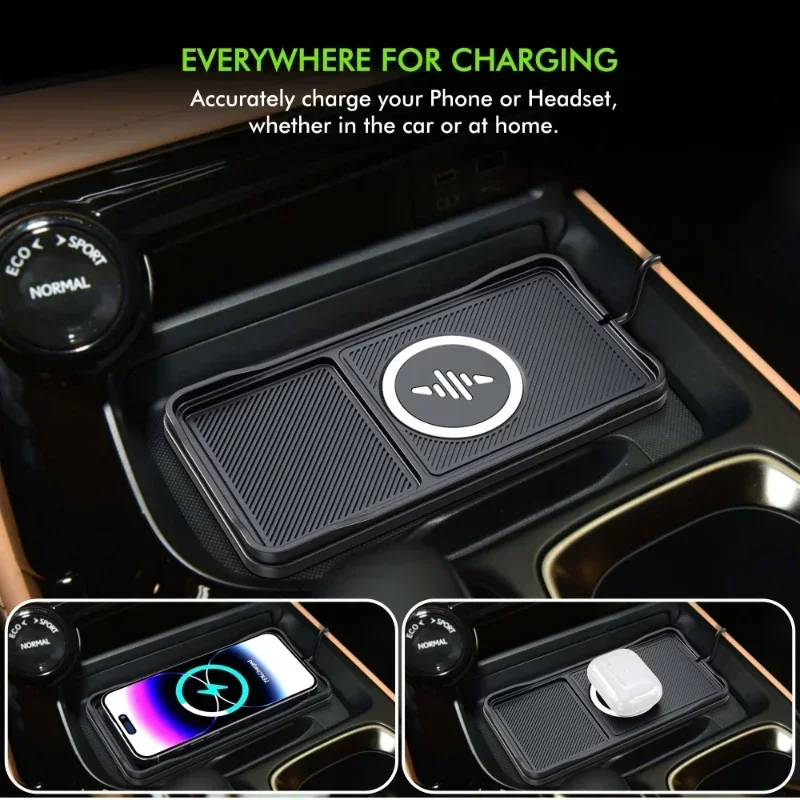 Base de carregador sem fio par - Wireless Car Charger Mount Fast Charging avaliação e preço